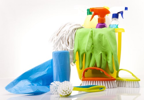 Professional carpet cleaning in a Custom House home