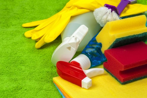 Regular commercial carpet maintenance in a Custom House office area